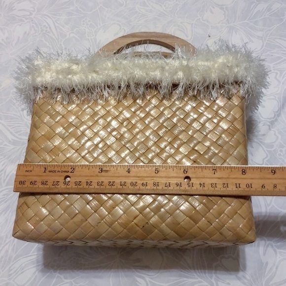 🆕 NWOT Woven Lauhala Tote Bag - Picture 4 of 6